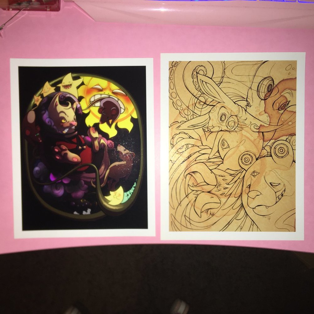 NEW Set of Spacy Prints